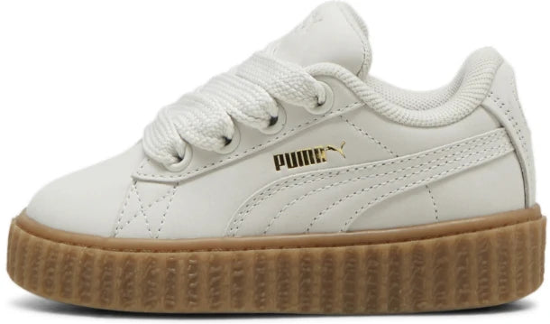 Puma Kid's x Fenty Infants Creeper Phatty Nubuck Shoes Warm White- 3 UK (39986803)