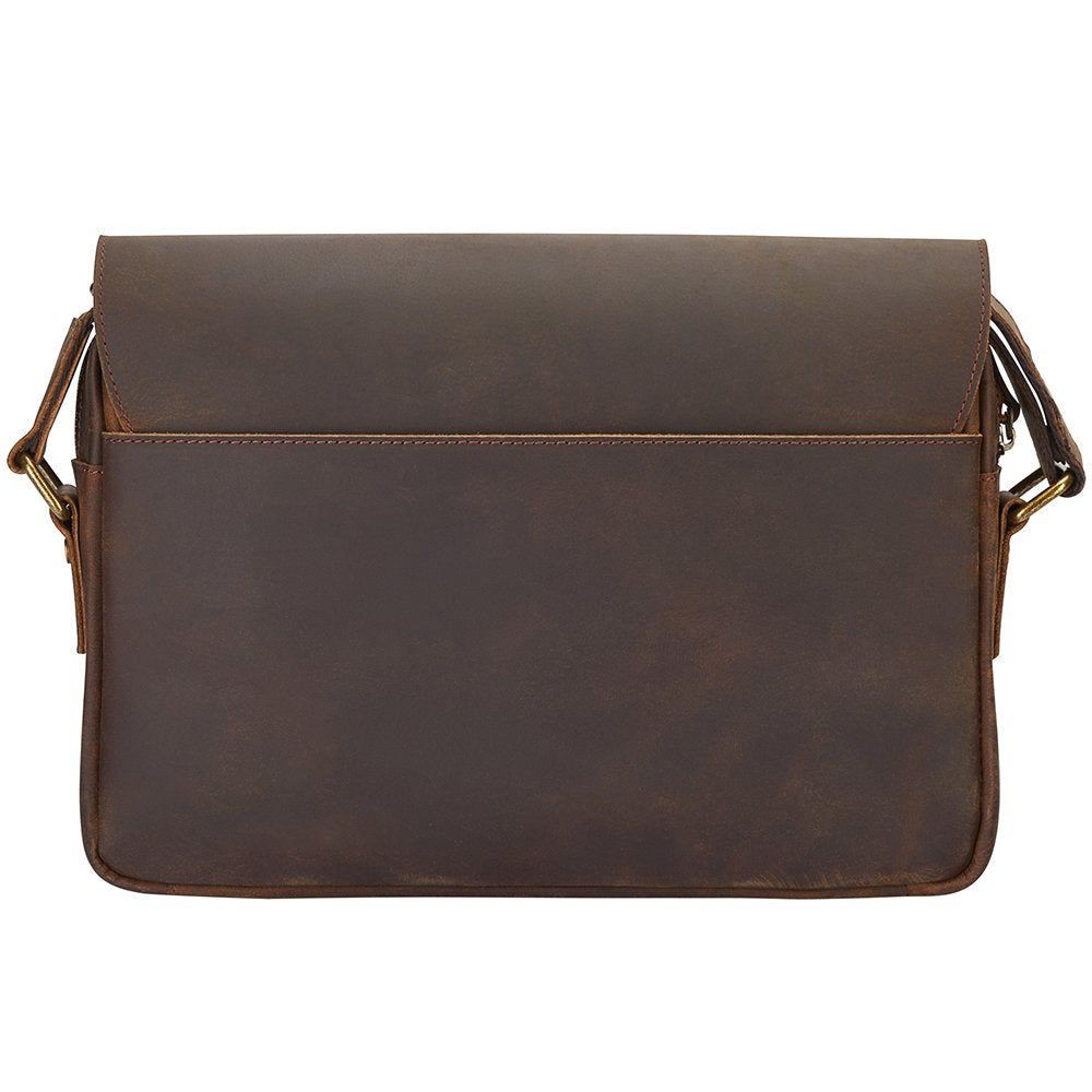 Rohit Bal Dark Brown laptop Leather Bag