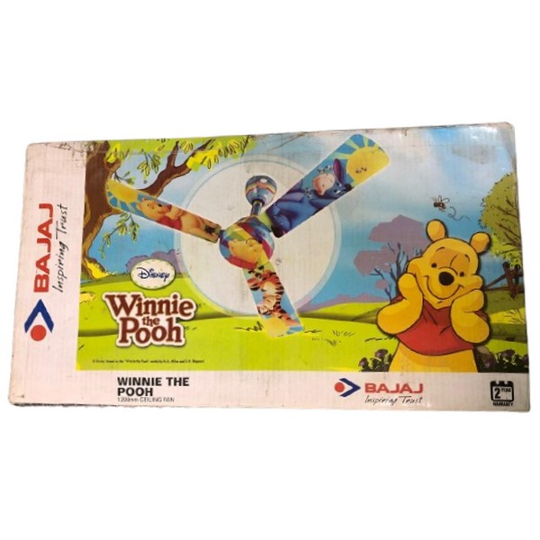 Bajaj Disney Winnie The Pooh 1200 mm Celing Fan, Multicolour