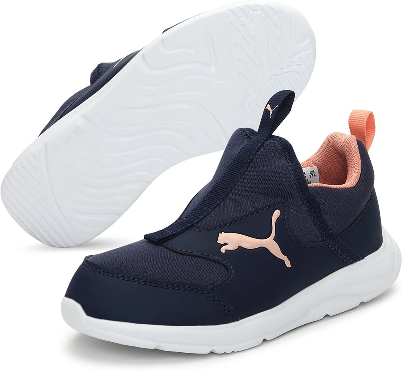 PUMA Slip on Sneakers For Boys & Girls (Blue, 2 )