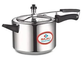 Bajaj PCX 34 4 L Inner Lid Pressure Cooker-710303 (Aluminium)