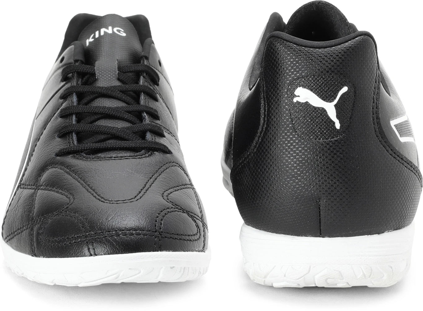 PUMA KING Hero IT Football Shoes For Men (Black , 8 UK )