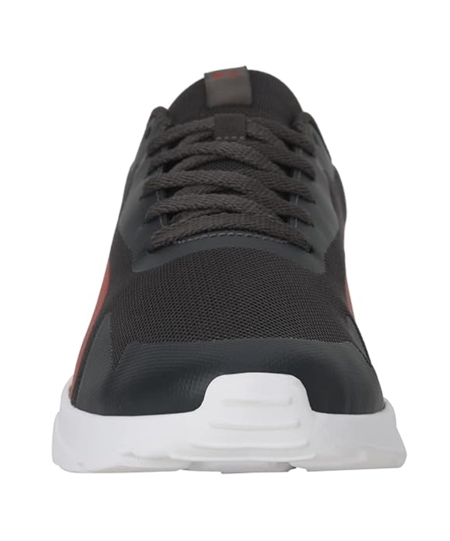 Puma Mens Wembley Dark Shadow-High Risk Red Sneaker (38736502)