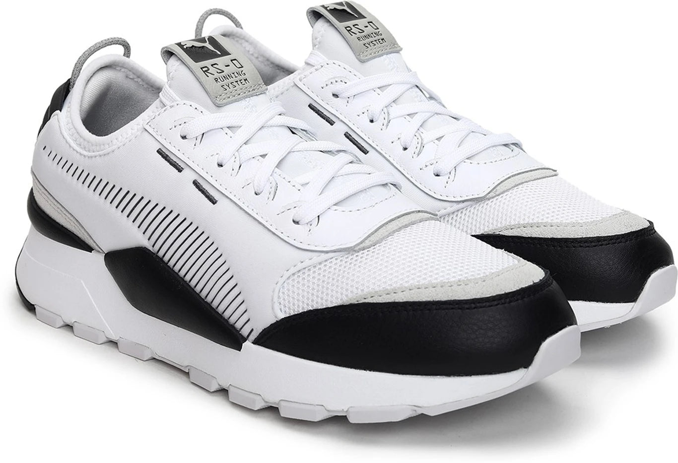 Puma Unisex rs-0 CORE Sneaker (White , 3.5 )