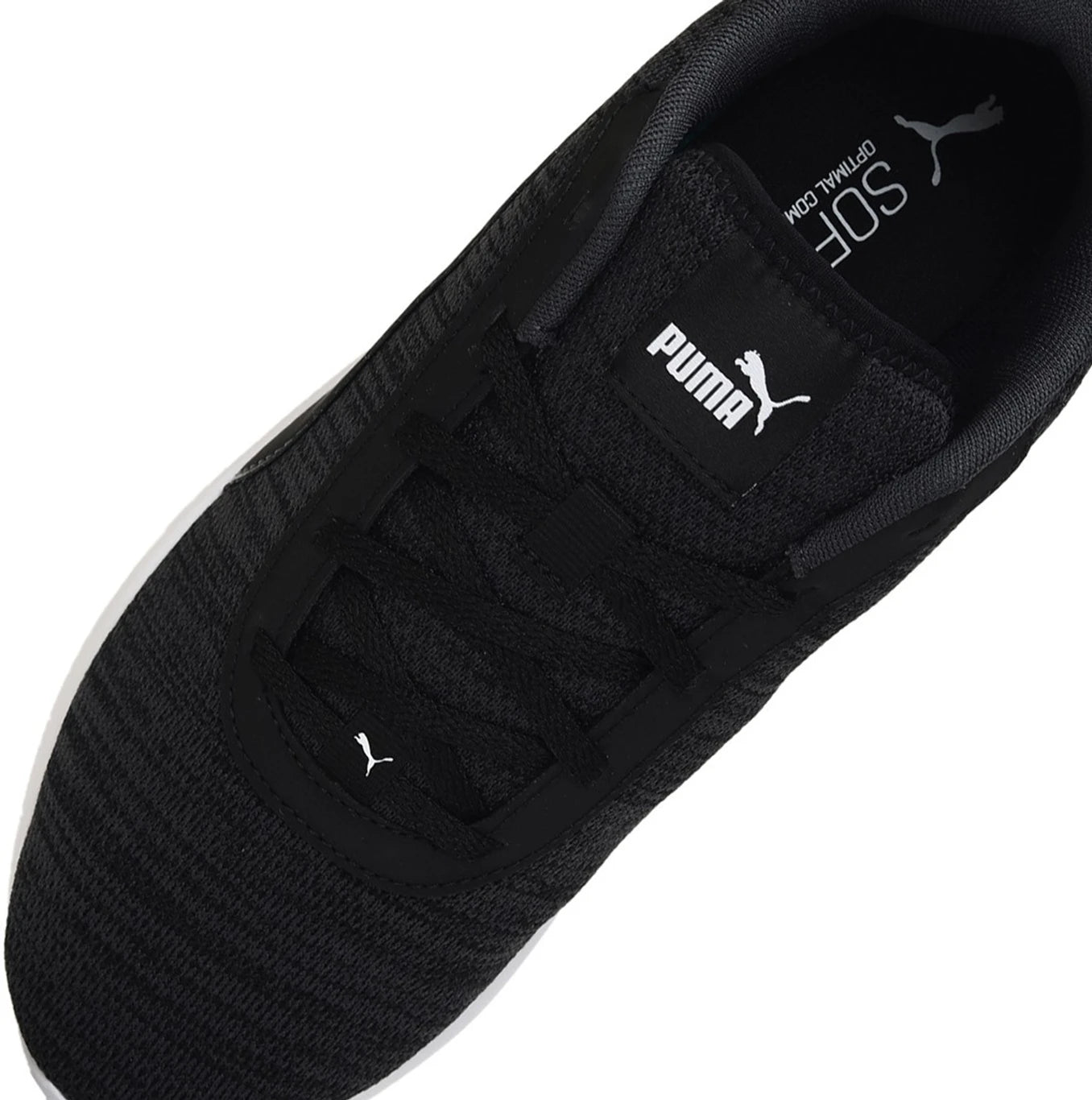 PUMA Softride Vital Fresh Walking Shoes For Men (Black , 4 UK )