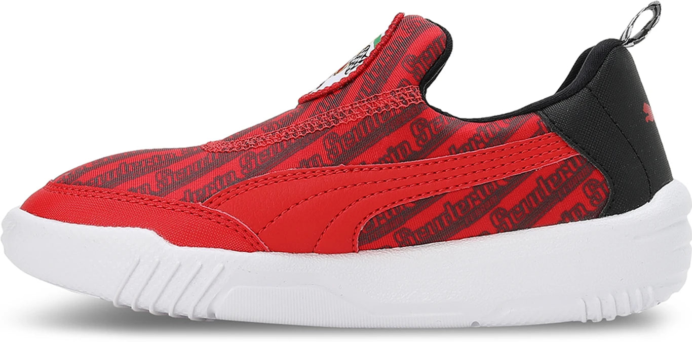 PUMA Slip on Sneakers For Boys & Girls (Red, 1 )