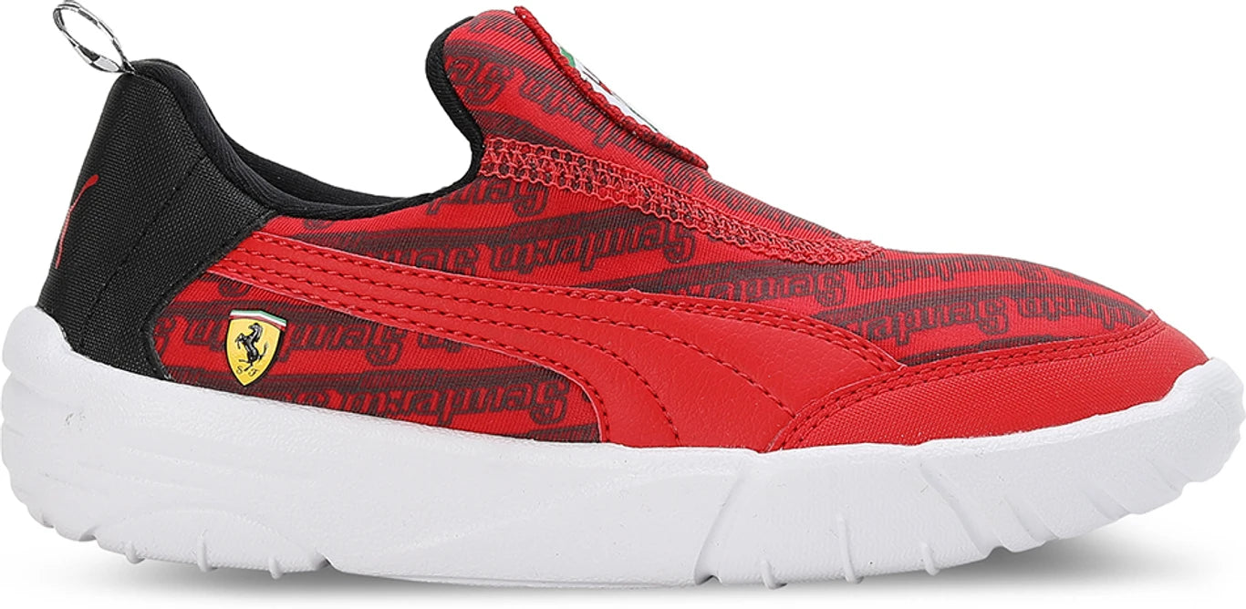 PUMA Slip on Sneakers For Boys & Girls (Red, 1 )