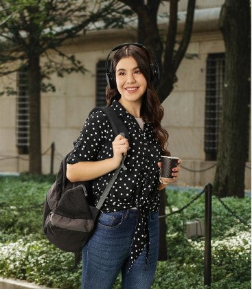 Harvard Women Black & White Regular Fit Printed Casual Shirt With Tie-Up Detail (Size-L)