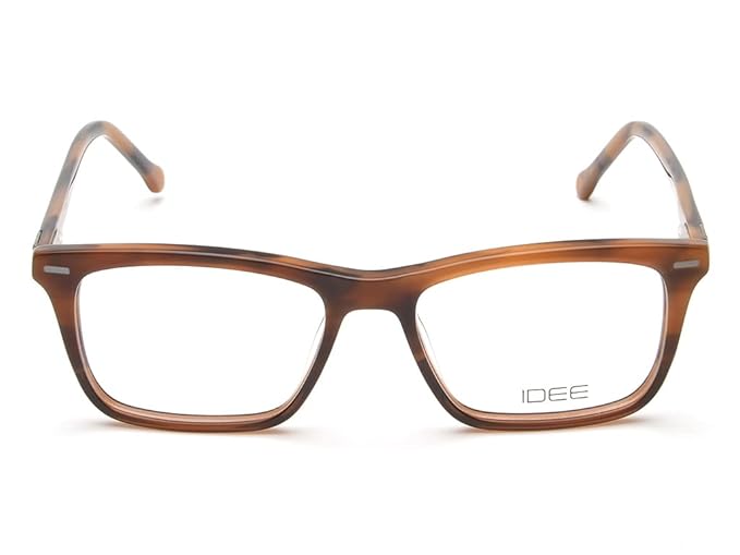 IDEE 1664 C2 50 Men's Brown Acetate Square frames