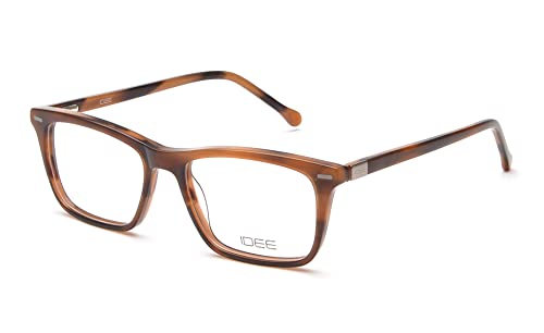 IDEE 1664 C2 50 Men's Brown Acetate Square frames