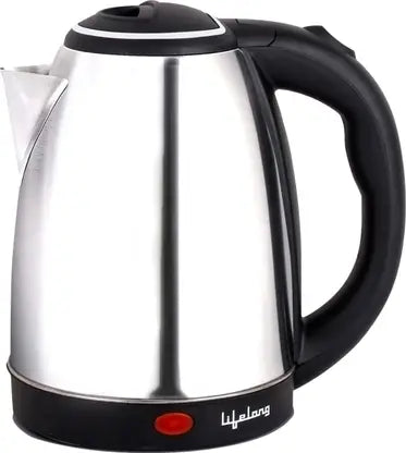 Lifelong LLEK60 Electric Kettle (1.5L, Silver)