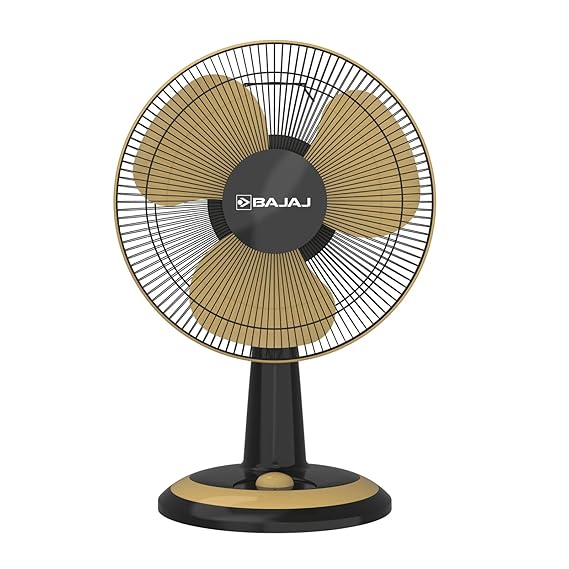 Bajaj Kwickool Table Cum 300 mm Table Fan | Multipurpose Fan | 3 Blade