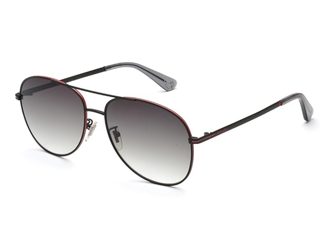 Police Men's UV Protected Green Alloy Metal Pilot sunglass (SPL777A)