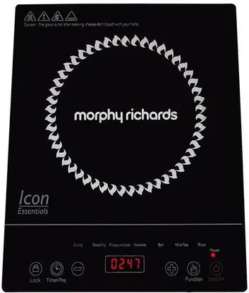 Morphy Richards 1600 W Induction Cooktop Touch Panel  (Black, Icon Essential 1600 Watts)