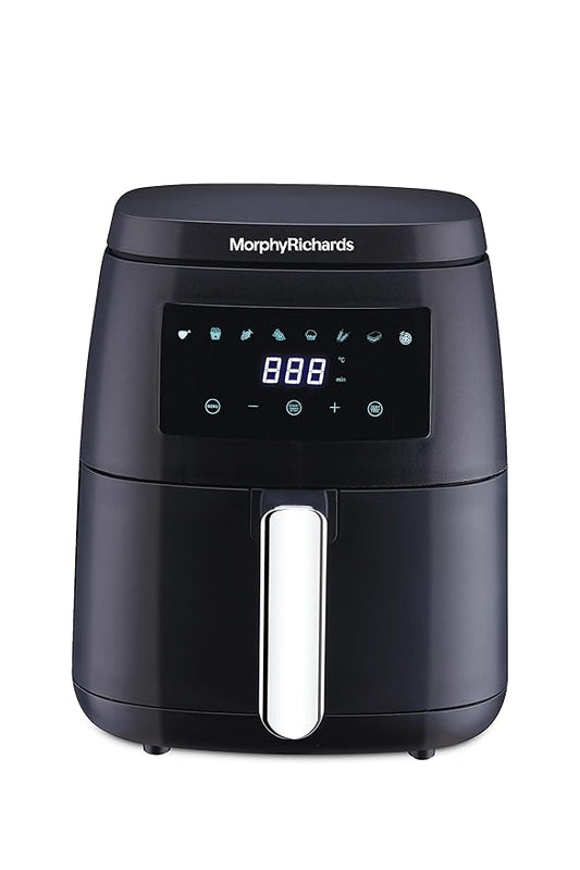 Morphy Richards Digital Air Fryer For Home|1500W With Digital Control|Dual Fan Technology