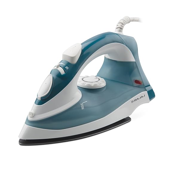 Bajaj MX 3 Neo Steam Iron | 1250 Watts Power For Faster Ironing