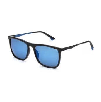 Police Sunglasses Square Black for Men's (SPL770K)