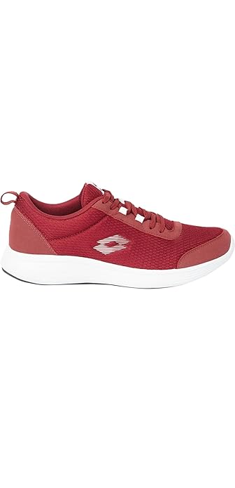 Lotto Men's Sneakers, Size 9, Red/White Color