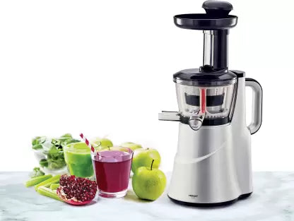 EVEREADY LIIS Slow Juicer 150 W Juicer (1 Jar, Black and Silver)