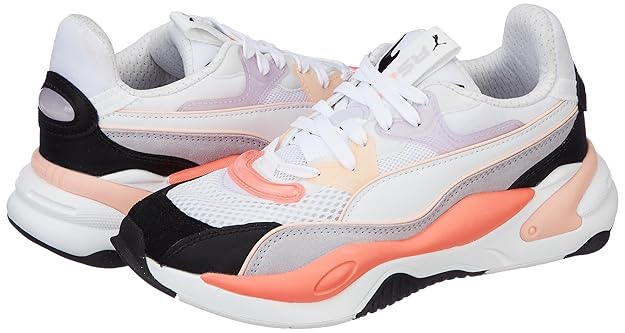 Puma Unisex-Adult RS-2K White-Elektro Peach Sneaker - 3.5 UK (37330923)