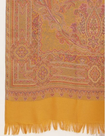 House of Pataudi Women Jashn Kurta with Trousers & Shawl (Size-XXL)