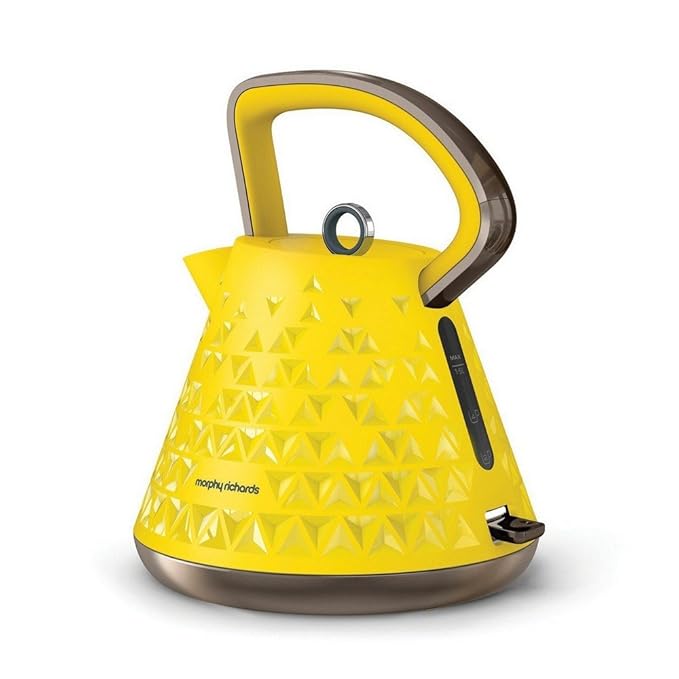 Morphy Richards Prism 1.5-Litre Kettle (Yellow)