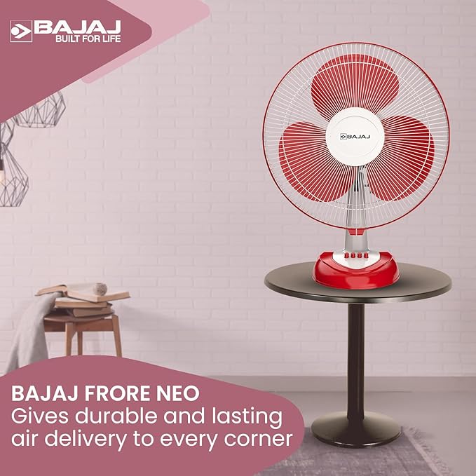 Bajaj Frore Neo Table Fan 400MM Table Fans