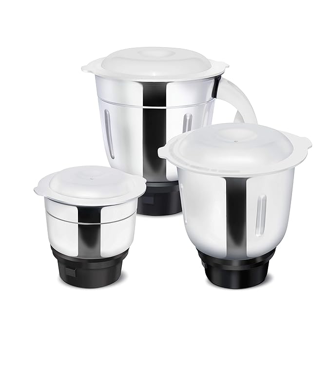 Eveready Glowy DX 500W Mixer Grinder with 3 Jars, Green