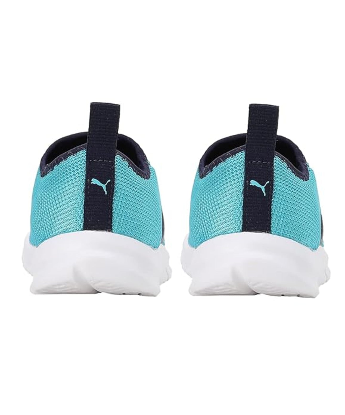 Puma Unisex-Kid Smile PS Blue Atoll-Peacoat-White Sneaker (39386202)