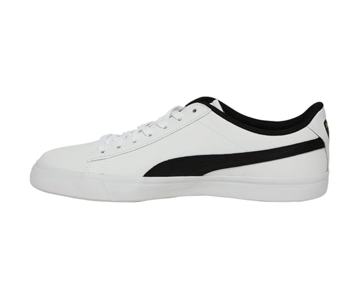 Puma unisex-Court Black / White Sneaker - 3 UK (36928702)