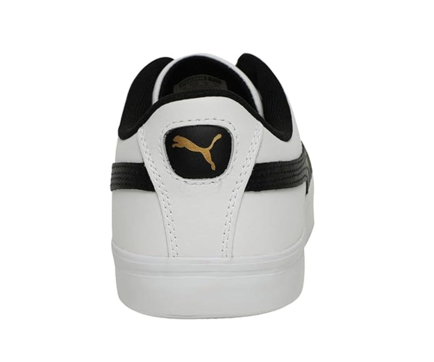 Puma unisex-Court Black / White Sneaker - 3 UK (36928702)