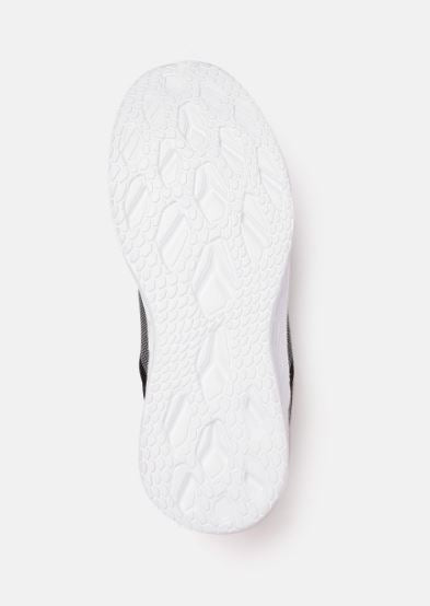 Slazenger Men Grey & Black Woven Design Running Shoes UK-6 (17437282)