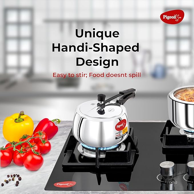 Pigeon Inox Pro 2L Inner Lid Stainless Steel Cooker