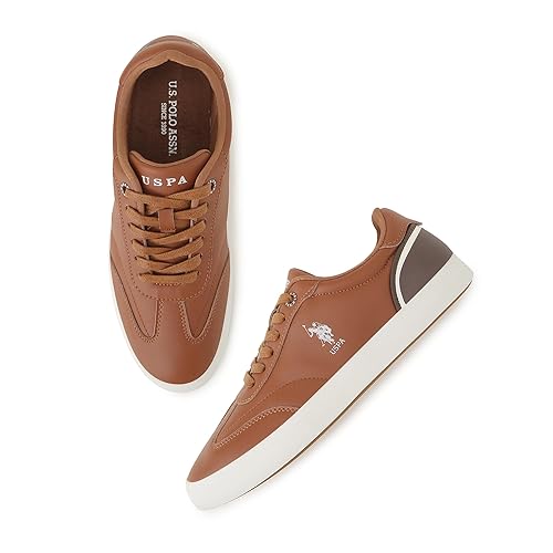 USPA Oskar 2.0 Stylish Casual Sneaker Shoes for Man UK-11 Brown (2FD25213K06)