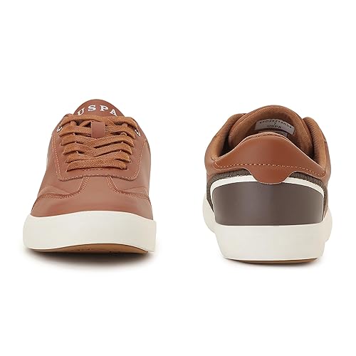 USPA Oskar 2.0 Stylish Casual Sneaker Shoes for Man UK-11 Brown (2FD25213K06)