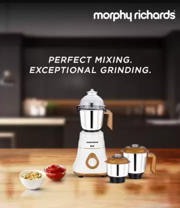 MORPHY RICHARDS BRUT XTRA MIXER GRINDER 800W BLACK & GOLD
