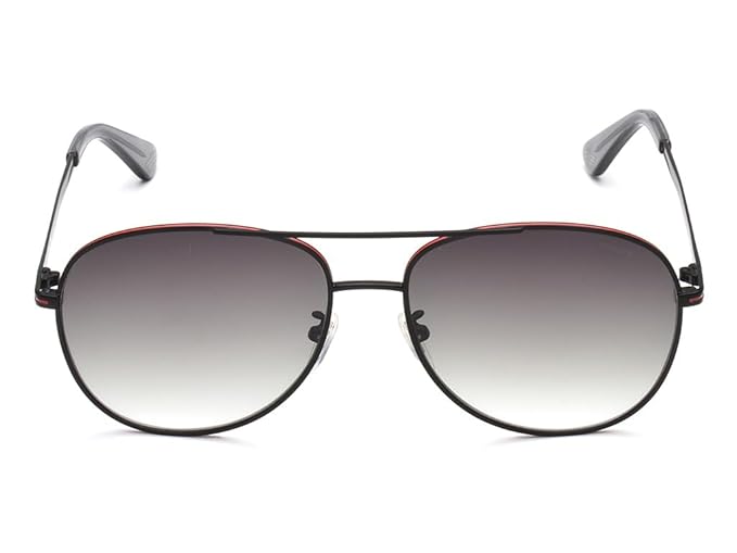 Police Men's UV Protected Green Alloy Metal Pilot sunglass (SPL777A)