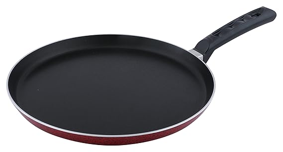 Nirlep Aspa Non Stick Aluminium Set of Flat Tawa & Kadhai
