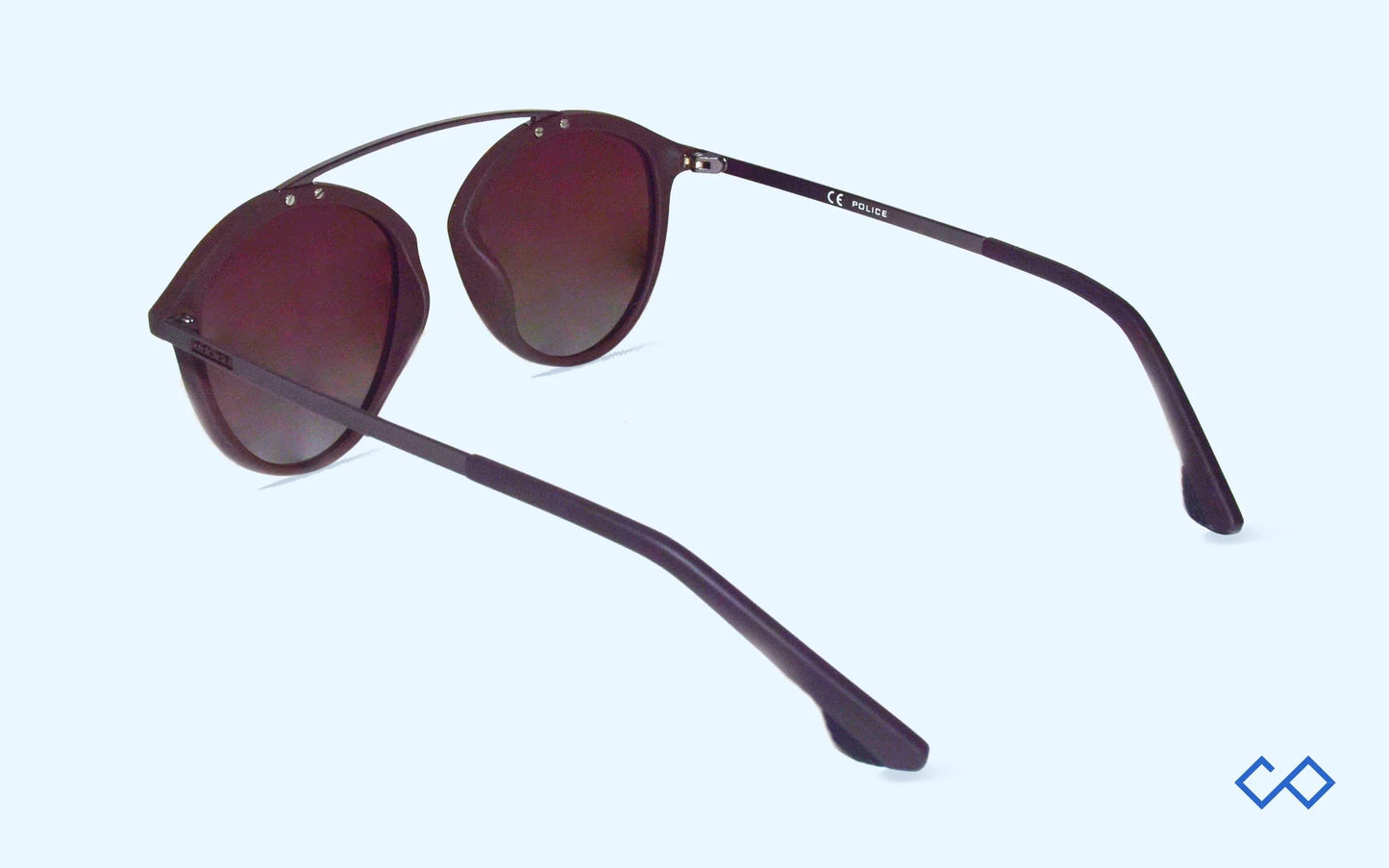 Police SPL496K 52 - Matte Gradal Brown Women's Sunglasses