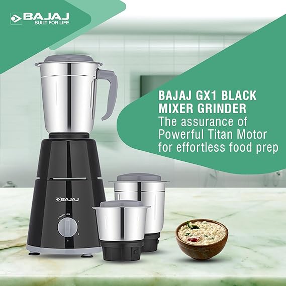 BAJAJ GX1 500 W MIXER GRINDER