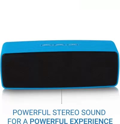 Flipkart Smartbuy BSS6W 6W Powerful Bass Bluetooth Speaker - Blue