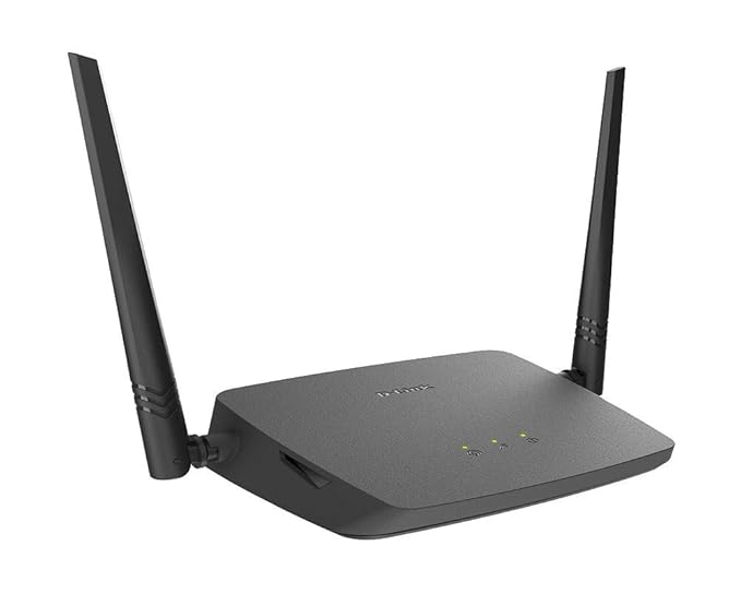 D-Link DIR-615 Wi-fi Ethernet-N300 Single_band 300Mbps Router, Mobile App Support, Router | AP | Repeater | Client Modes(Black)