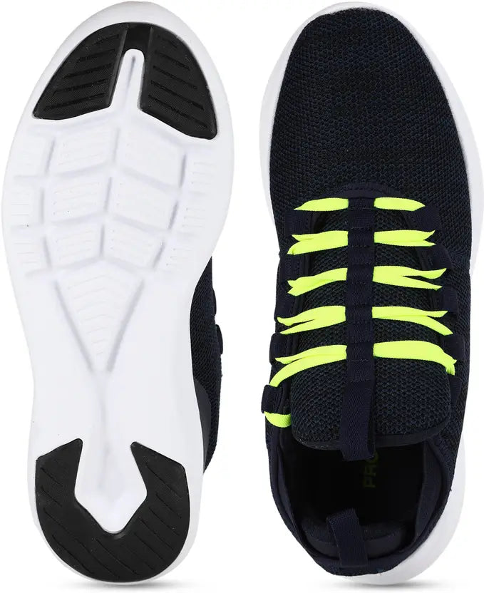 PROVOGUE Running Shoes For Men (Navy , UK-8)