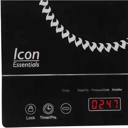 Morphy Richards 1600 W Induction Cooktop Touch Panel  (Black, Icon Essential 1600 Watts)