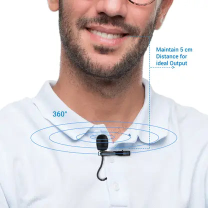 Flipkart SmartBuy Omnidirectional Lavalier Condenser Microphone