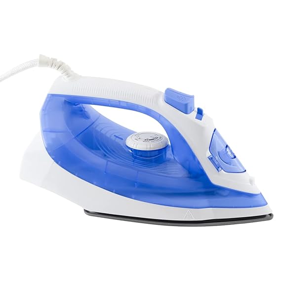 BPL Steam Iron, 1200 watts, Blue and White