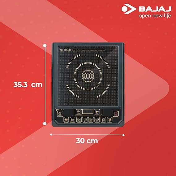 BAJAJ MAJESTY ICX 3 1400-WATT INDUCTION COOKER (BLACK)