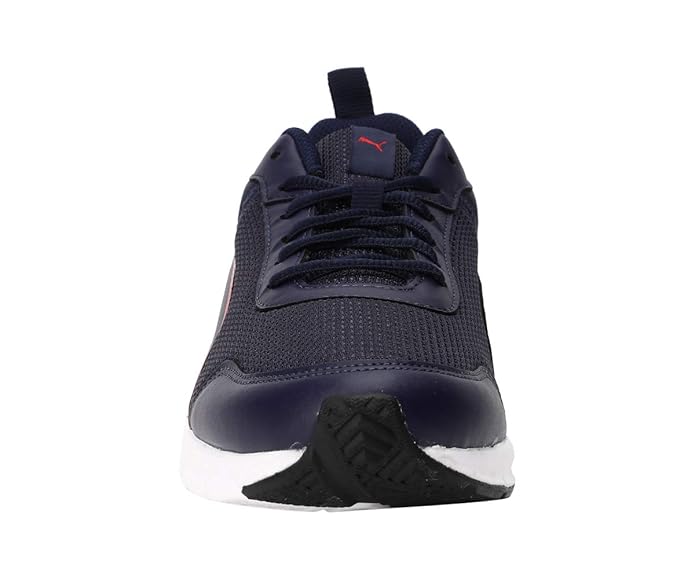 Puma Mens Keen Peacoat-High Risk Red Walking Shoe UK-6 (37309501)