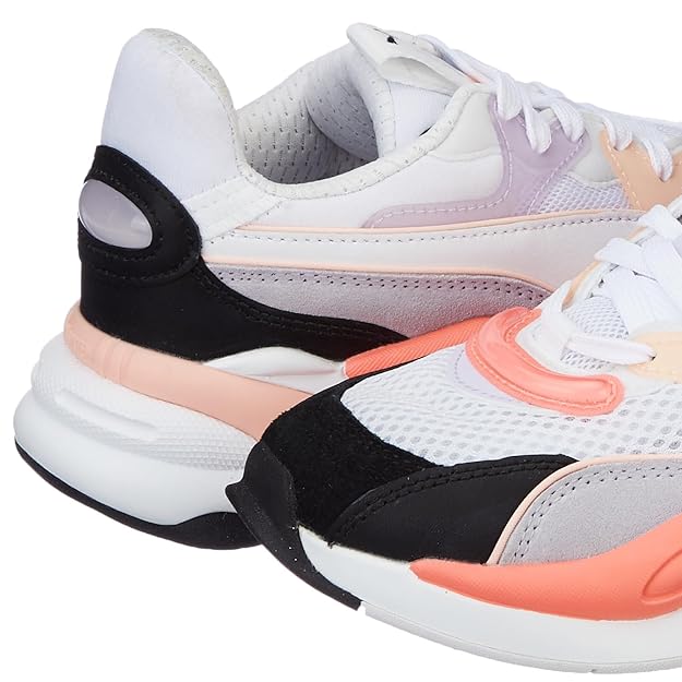 Puma Unisex-Adult RS-2K White-Elektro Peach Sneaker - 3.5 UK (37330923)
