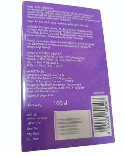 ScentSutra By Bombae Eau de Parfum 100ML